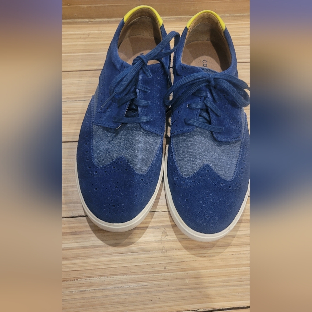 Cole Haan Men's Wingtip Blue Shoes